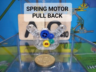 Pull back - Spring motor - Flywheel