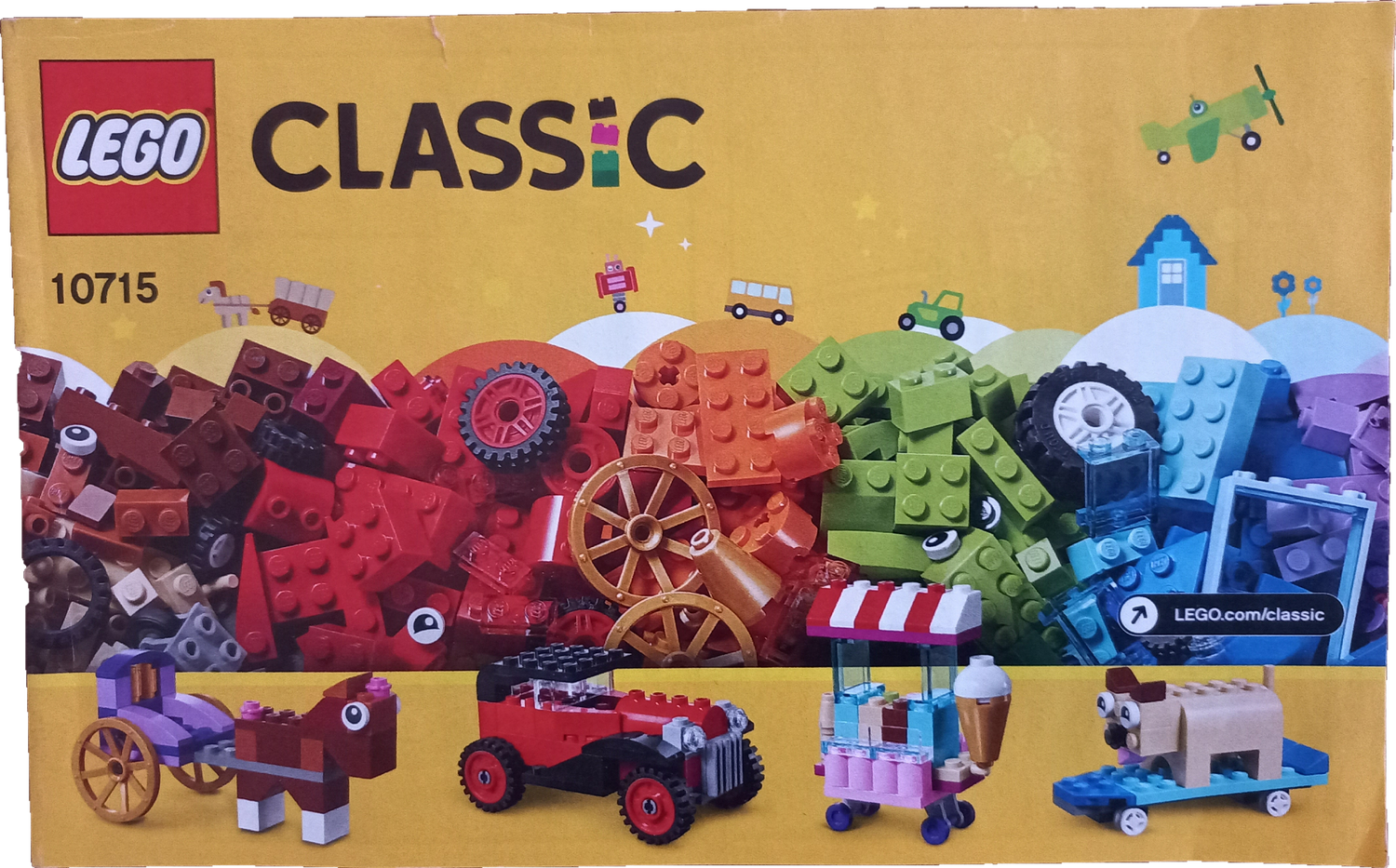 Lego parts are often compatible with K'nex