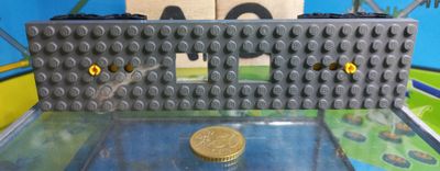 Lego parts are often compatible with K'nex