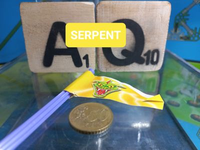 K'nex (Gebruikt) | Vlag | Slang | Screamin' Serpent | 63153 | Geel
