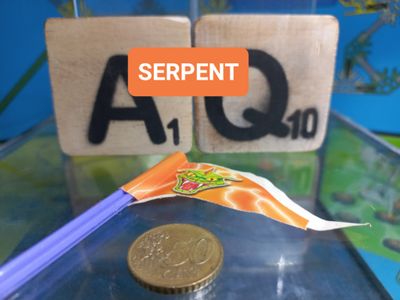 K'nex (Gebruikt) | Vlag | Slang | Screamin' Serpent | 63153 | Oranje