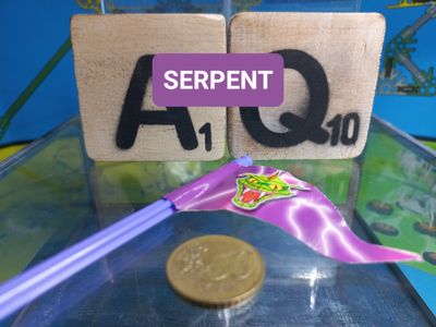 K'nex (Gebruikt) | Vlag | Slang | Screamin' Serpent | 63153 | Paars
