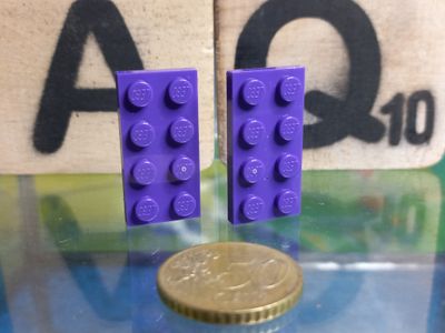 Lego parts are often compatible with K'nex
