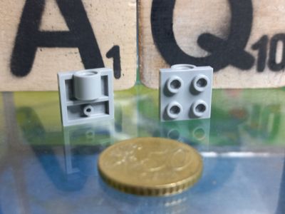 Lego parts are often compatible with K'nex