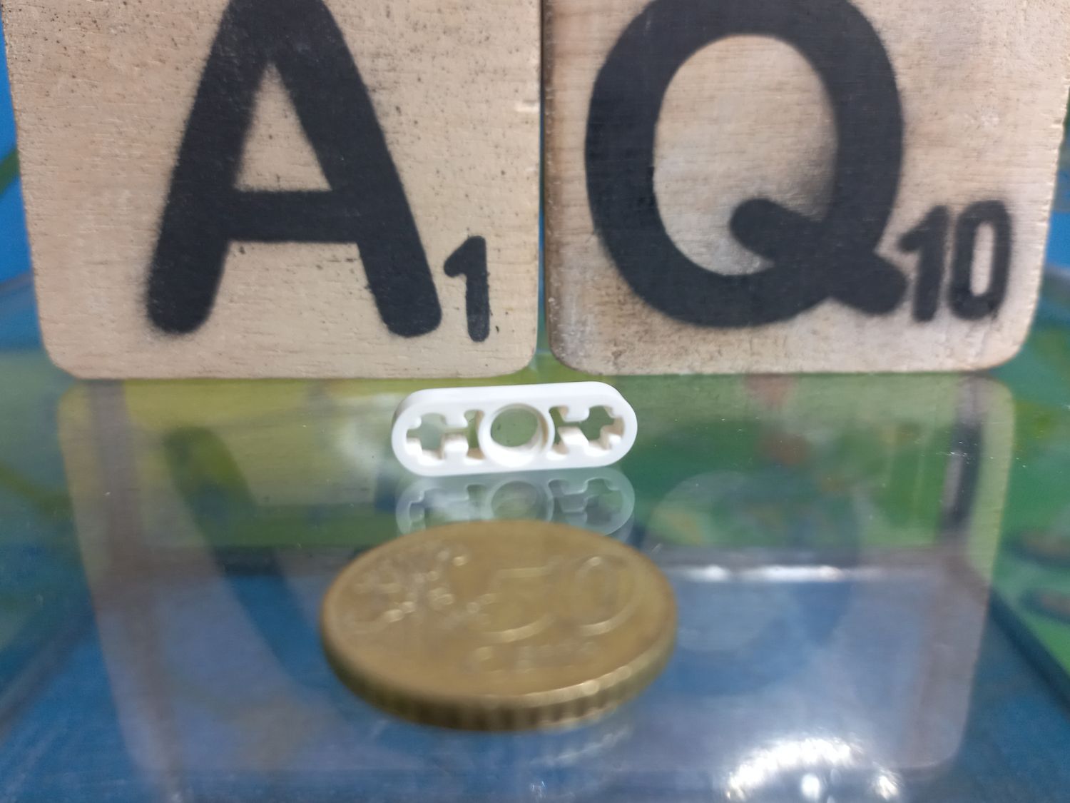 Lego parts are often compatible with K'nex
