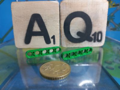 Lego parts are often compatible with K'nex