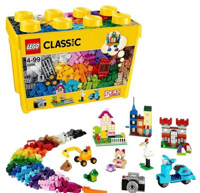 Lego parts are often compatible with K'nex