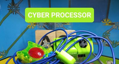 K'nex (Gebruikt) | 70002 | Groen | Cyber K'NEX Processor | Green (7000.2)