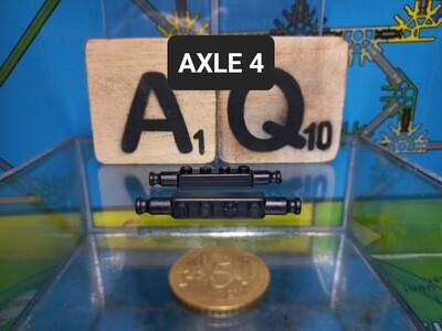 Brick (Axle) with rod ends and studs