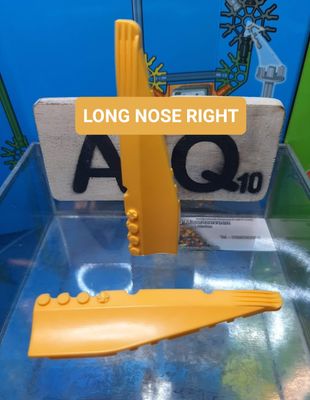 K'nex  (Gebruikt) | 840805 | Geel | Brick long nose right