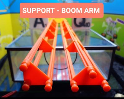 K'nex (Gebruikt) | Support | Driehoekig | Oranje | 40 cm | Boom arm