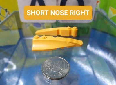 K'nex (Gebruikt) | 840605 | Geel | Brick short nose right Yellow