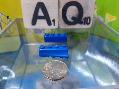 K'nex (Gebruikt) | 841201 | Blauw | Links | Brick wedge Left Blue