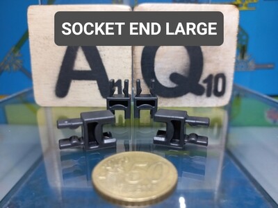 Clip with Large socket end 
