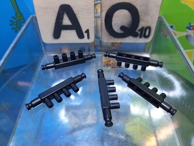 Brick (Axle) with rod ends and large studs
