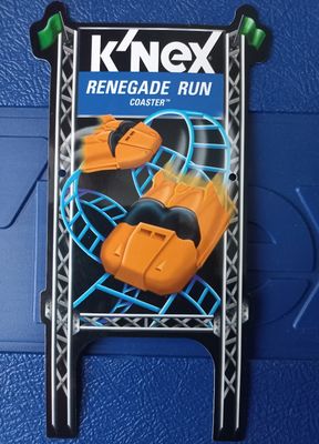 K'nex (Gebruikt) | Graphic | Kartonnen afbeelding - Renegade Run