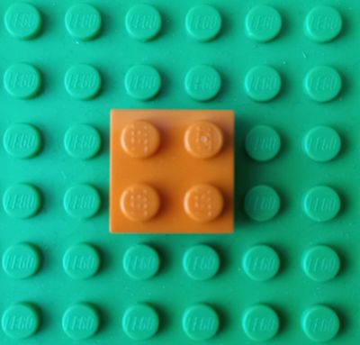 Lego parts are often compatible with K'nex