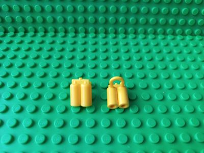 Lego parts are often compatible with K'nex