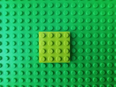 Lego parts are often compatible with K'nex