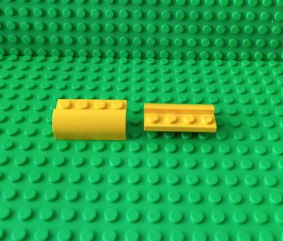 Lego parts are often compatible with K'nex