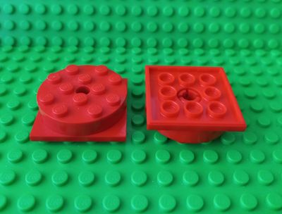 Lego parts are often compatible with K'nex