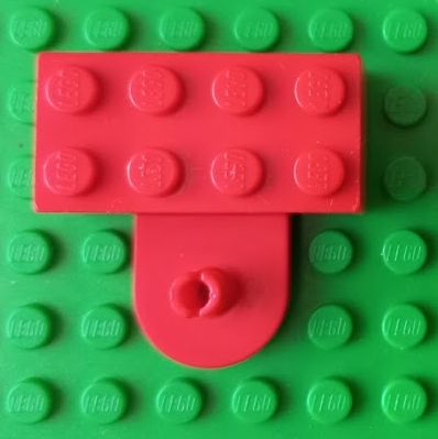 Lego parts are often compatible with K'nex