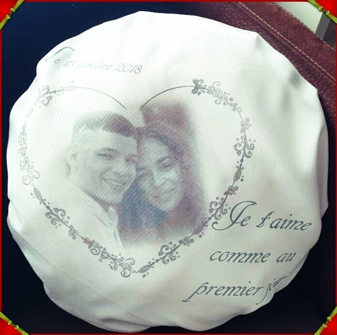 Coussin totalement personnalisable