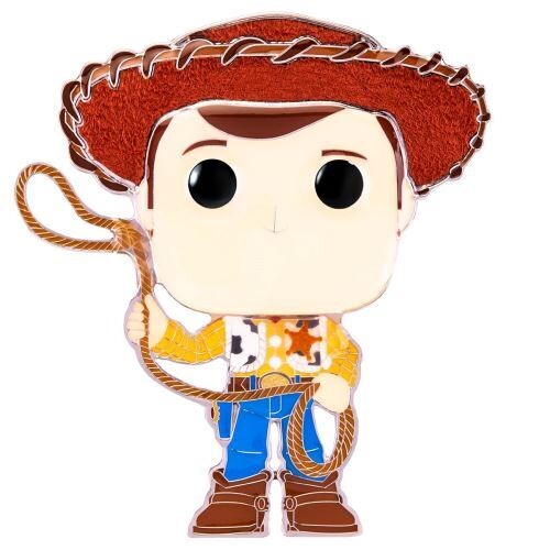 Funko Pop! Pin's Géant avec Stand 10 cm Disney Pixar Toy Story Woody