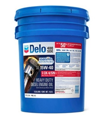 MOTOR OIL 15W40 - CHEVRON DELO 400 CK-4 - 5GL MOTOR OIL 15W40 - CHEVRON DELO 400 CK-4 - 5GL