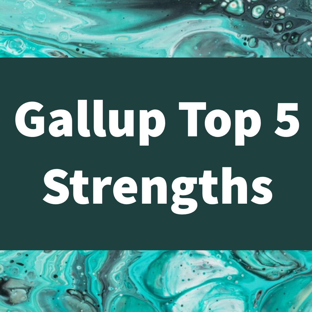 Gallup CliftonStrengths Top 5 Assessment &amp; Report