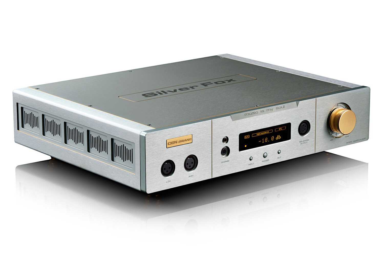 Cen.Grand 9i-906 Silver Fox (Headphone amp) Cen.Grand 9i-906 Silver Fox (Headphone amp)