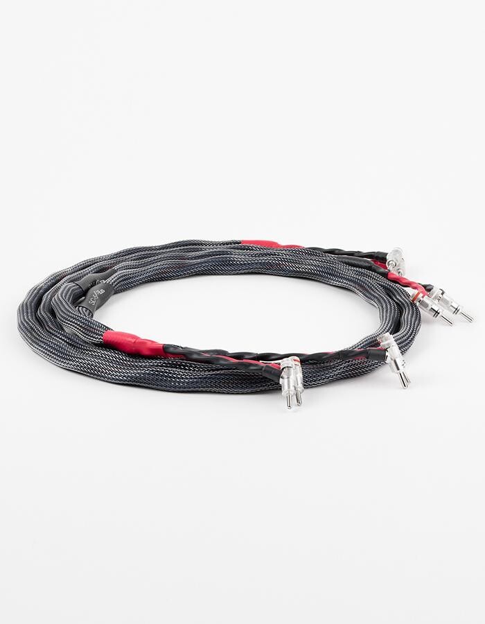Audio Art AAC SC-5 ePlus Cryo Speaker Cable Pair Rhodium Banana