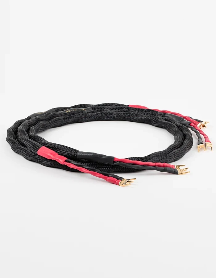 Audio Art AAC SC-5 ePlus Cryo Double Bi-wire Speaker Cable Pair Gold Spade