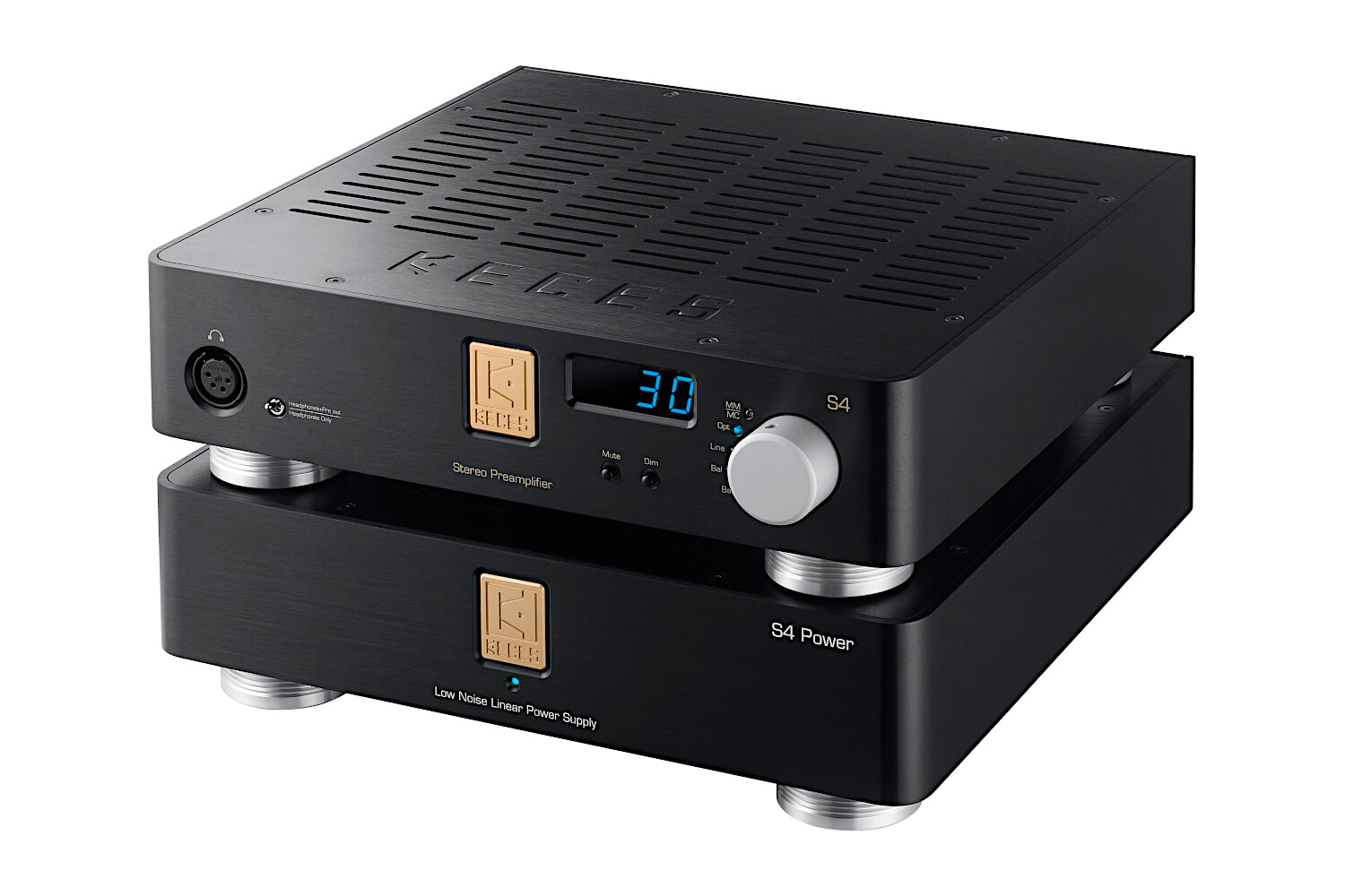 Keces S4 Preamplifier With Linear Power Supply