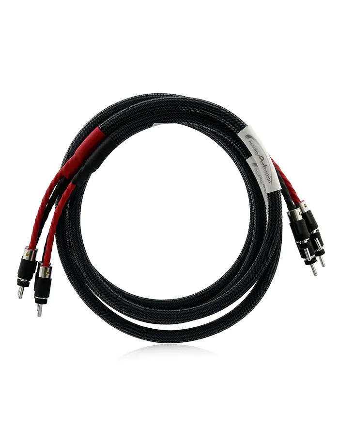 Audio Art AAC Statement e SC Cryo Speaker Cable Pair Rhodium Banana