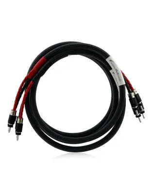 Audio Art AAC Statement e SC Cryo Speaker Cable Pair Rhodium Banana