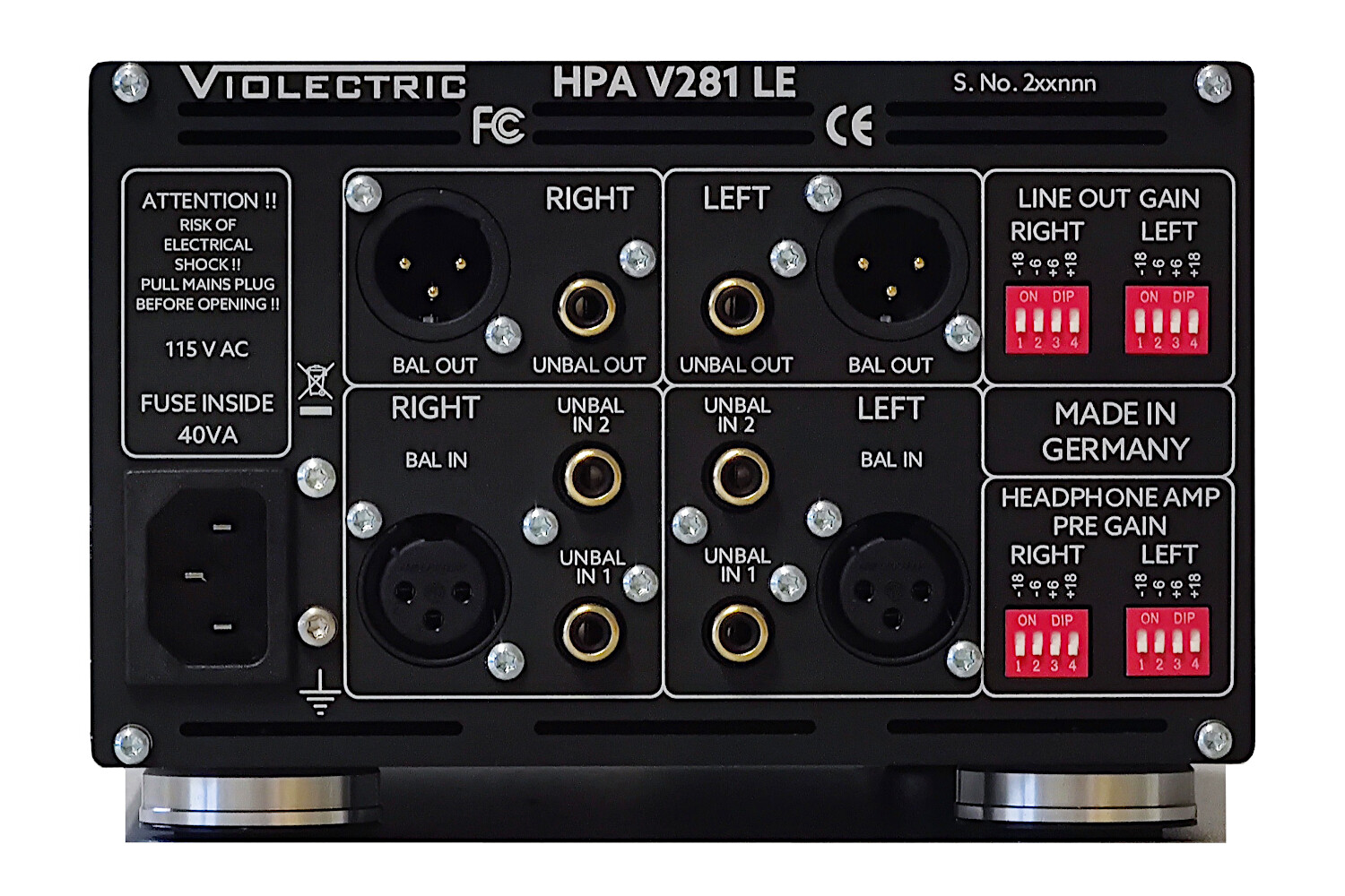 Violectric V281 Reissue Headphone Amp