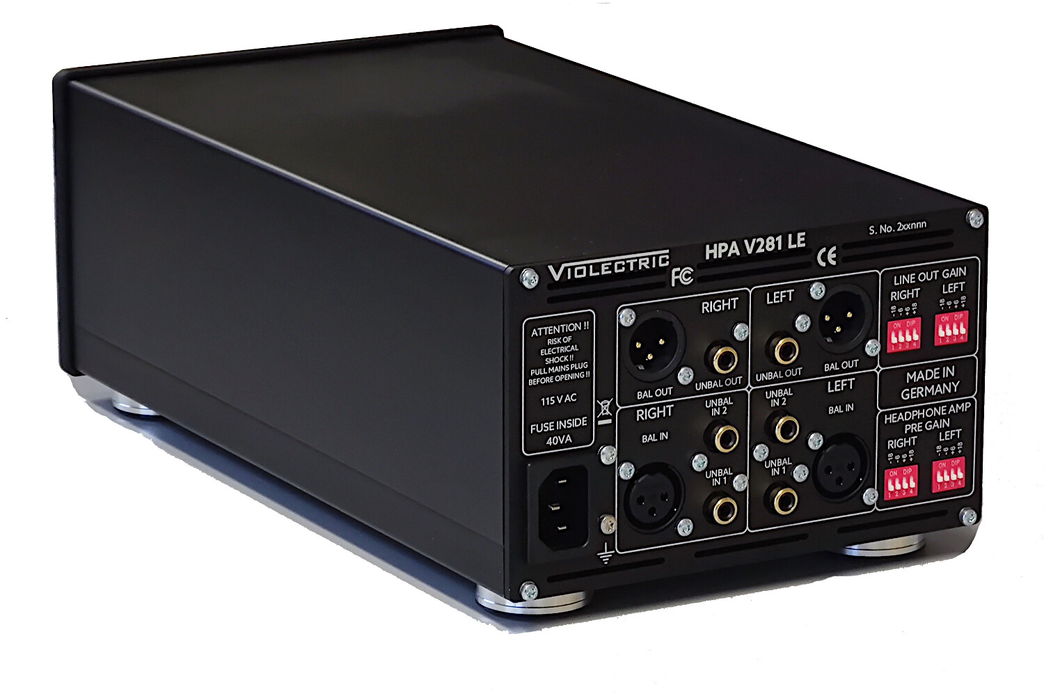 Violectric V281 Reissue Headphone Amp