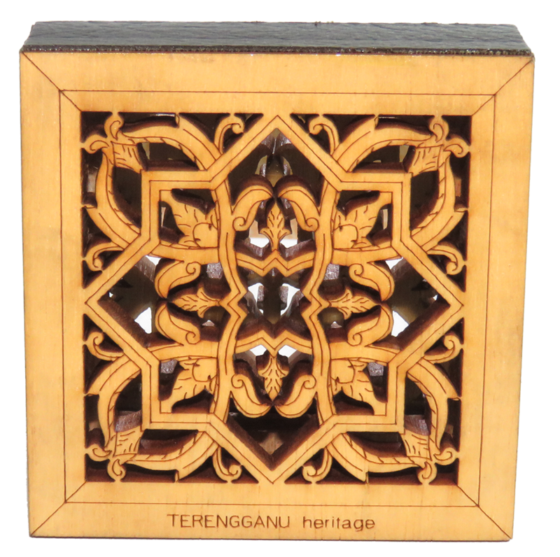 Cermin Muka Motif Geometri