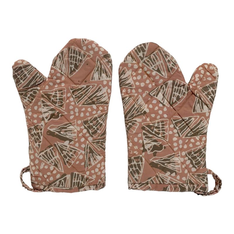 OVEN MITTEN BATIK COMBO