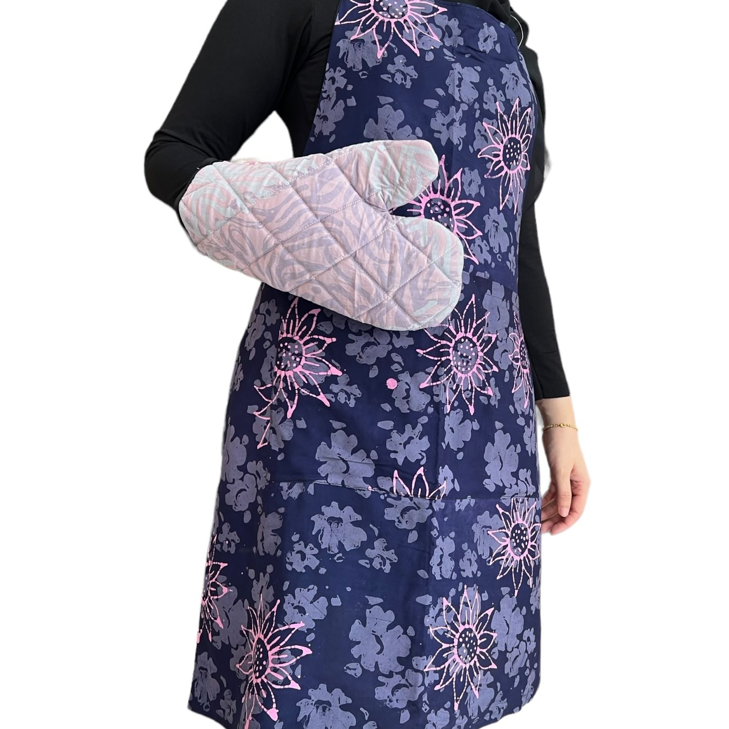 Batik Apron & Mitten COMBO