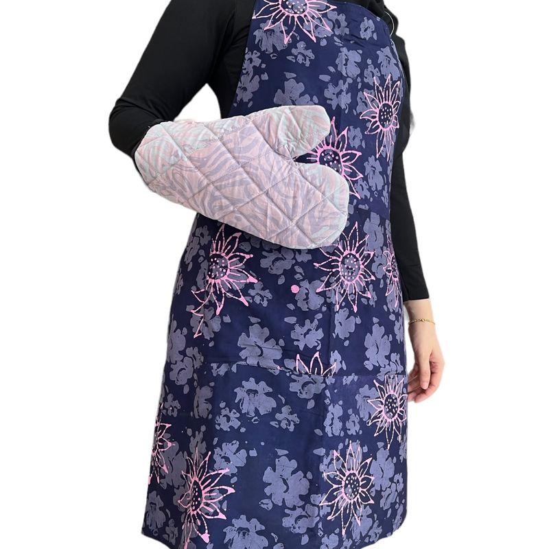 Batik Apron & Mitten COMBO