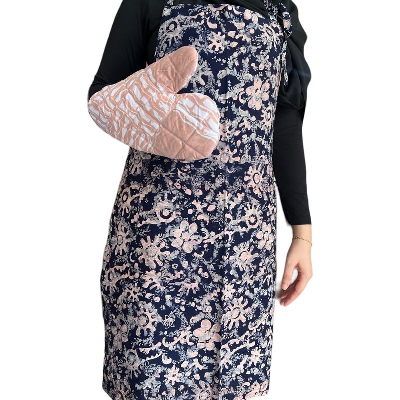 Batik Apron & Mitten COMBO