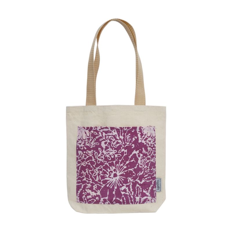 Mini Batik Tote Bag