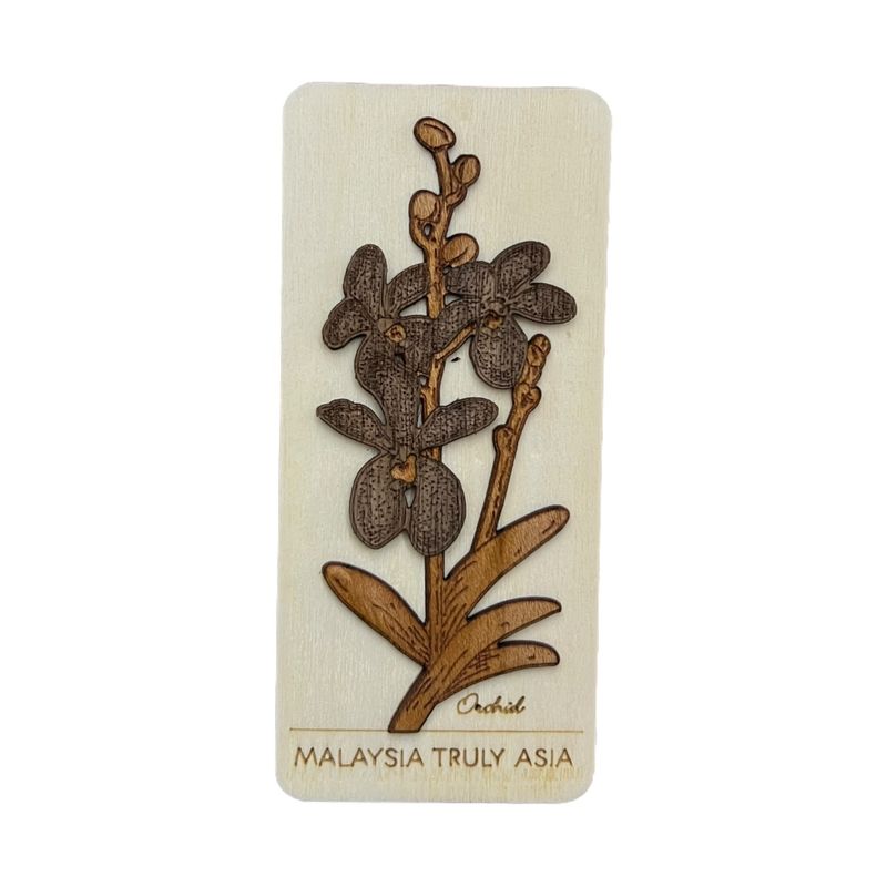 Orchid Fridge Magnet