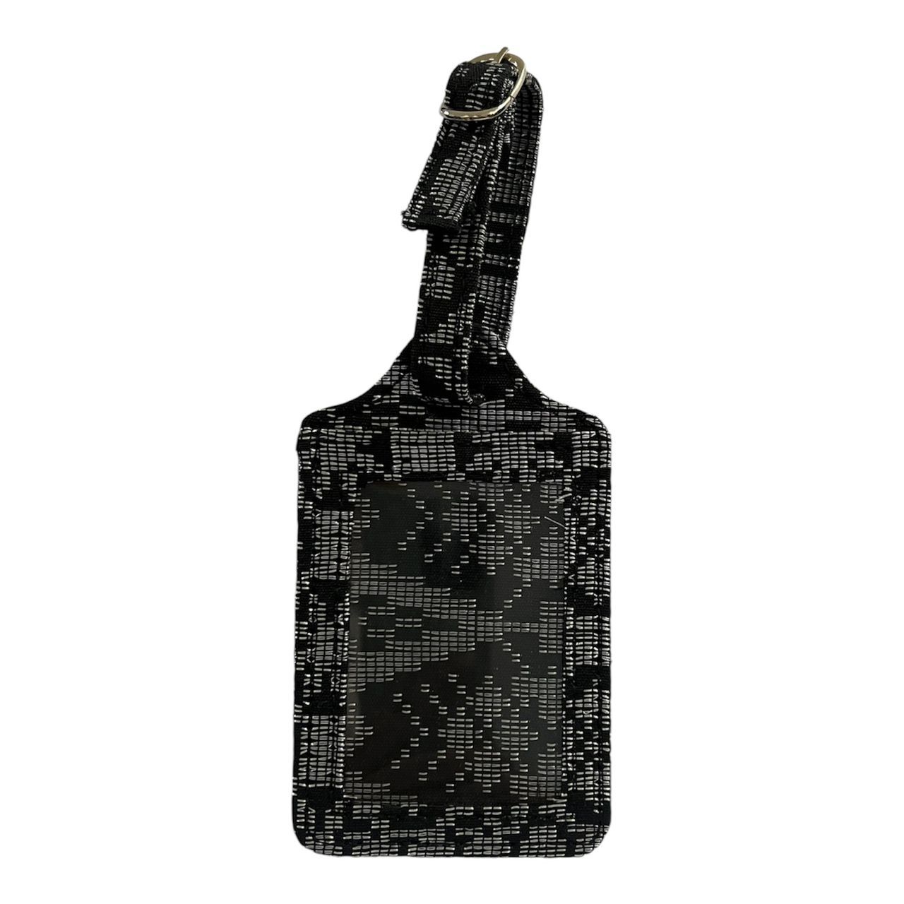 Luggage Tag Silver  Songket