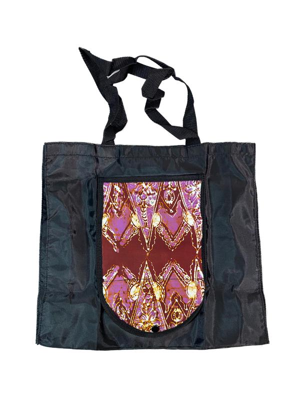 Batik Folding Bag Zip
