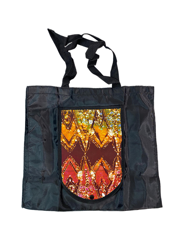 Batik Folding Bag Zip