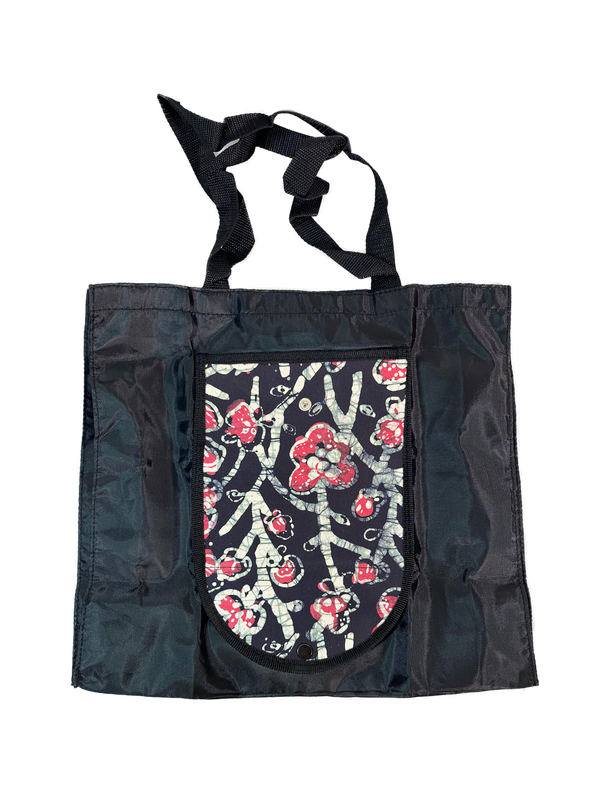 Batik Folding Bag Zip