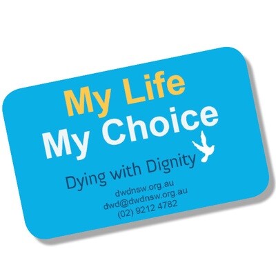 My Life My Choice Fridge Magnet